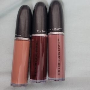 Mac cosmetics  liquid lipstick